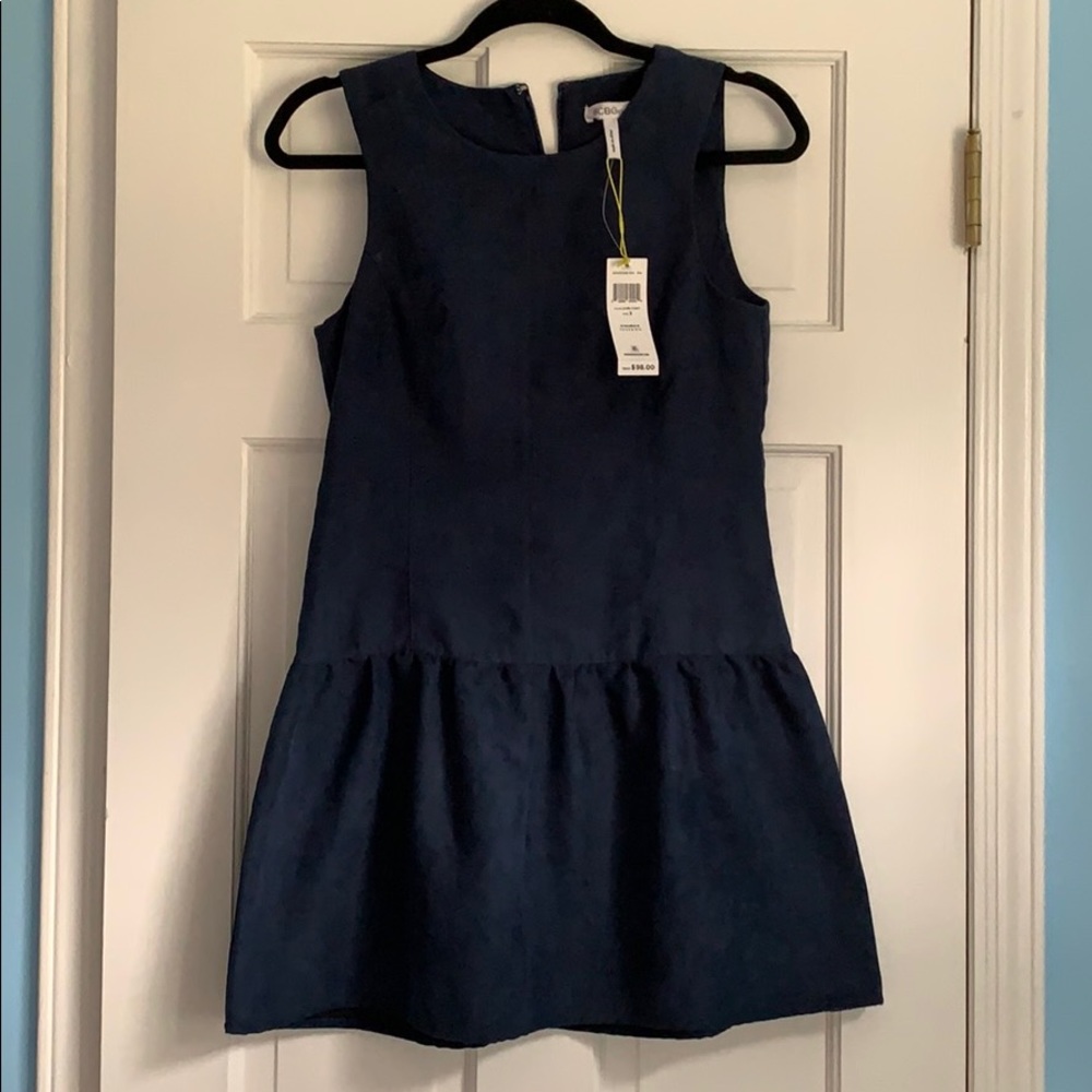 Navy mini dress